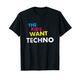 Acid Techno Rave - Electronic Dance Music Vintage DJ T-Shirt