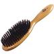 Kent Brushes Oval Black Bristle Cherry Wood Hairbrush - LC22