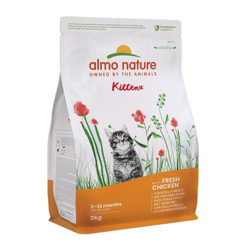 2kg Kitten Huhn & Reis Almo Nature Holistic Katzenfutter trocken