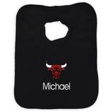 Infant Red Chicago Bulls Personalized Bib