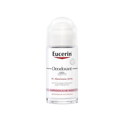 Eucerin Deodorant Roll-on Empfindliche Haut 48h 0% Aluminium 50 ml Image