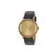 Adidas Watches District_L1. Genuine Leather Strap Watch, 20mm Width (All Gold/Black. 40 mm).