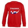 Supportershop Sweatshirt Panama Unisex Kinder, Rot, FR: XL (Größe Hersteller: 10 Jahre)