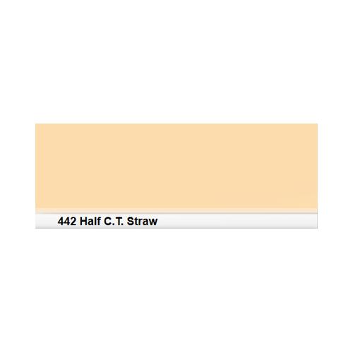 Lee Filter Roll 442 H.C.T. Straw