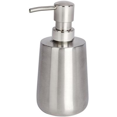 Wenko - Seifenspender Solid Edelstahl 420 ml, rostfrei, Silber matt, Edelstahl rostfrei satiniert