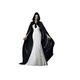 Special Bridal Black Cape Adult Witch Cloak Adult Cape Capes for Adults