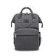 SONARIN Multifunction Baby Nappy Changing Backpack with Stroller Strap,Large Capacity,Diaper Bag,Travel Backpack Organizer,Waterproof, Anti-Dirty Transparent Film(Dark Gray)
