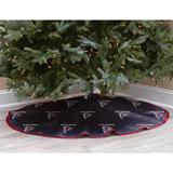 Black Atlanta Falcons Micro Plush Christmas Tree Skirt