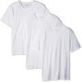 BOSS Men's 3-Pack Round Neck Regular Fit Short Sleeve T-Shirts, White, XL