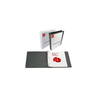 Office Depot 1 in. Value Round Ring View Binder - White