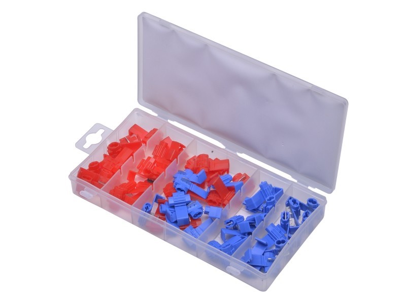 SWSTAHL Schnellverbinder-Sortiment, 50-tlg. Sortiment, Abzweigverbinder S8120