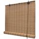 Helloshop26 - Store enrouleur bambou brun 120 x 220 cm fenêtre rideau pare-vue volet roulant