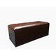 Hi Quality Furniture 40 INCH PU OTTOMAN STORAGE BEDDING TOY BOX CHEST (Brown)