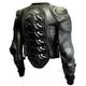 Leather And Boots Mens Body Armour Motocross Motorcycle Motorbike Quad Bike Spine Protector (M) Black