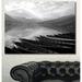 Design Art 'Boats Lined up on Pokhara Lake' Photograph Canvas, Microfiber in Black/Gray | 8 H x 12 W x 1 D in | Wayfair PT15723-12-8