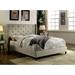 Charlton Home® Amison Tufted Platform Bed Upholstered/Polyester in Gray | 50.5 H x 83.5 W x 85.88 D in | Wayfair 00E6014C52C34A999F41D0C89A37C16B