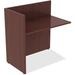 Lorell Essentials Series 41.5" H x 42" W Desk Return Manufactured Wood in Brown | 41.5 H x 42 W x 24 D in | Wayfair LLR59627