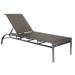 Woodard Metropolis 76.25" Long Reclining Single Chaise w/ Cushions Metal | 16 H x 28.25 W x 76.5 D in | Outdoor Furniture | Wayfair 320470-67E