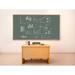 AARCO Wall Mounted Chalkboard Porcelain/Wood/Steel in White | 36 H x 48 W x 0.5 D in | Wayfair OS3648G