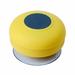 Beauty Acrylic Water Proof Bluetooth Speaker | 2 H x 3.5 W in | Wayfair MS1- Yellow