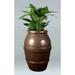 Allied Molded Products Reflection Composite Pot Planter Composite in Green | 20 H x 12 W x 12 D in | Wayfair 1LEL-1220-PD-34