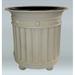 Allied Molded Products Virginia 36 Gallon Trash Bin Fiberglass in Blue | 37 H x 33 W x 33 D in | Wayfair VA-2424T-PD-10