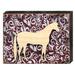 Designocracy Horse Decorated Wooden Rustic Wall Décor in Brown/Red | 9 H x 12 W x 1.5 D in | Wayfair 98155-128