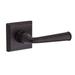 Baldwin Federal Passage Door Lever w/ Traditional Square Rose in Brown | 5.3 H x 5.3 W x 3.5 D in | Wayfair 9BR3500-092