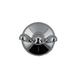 A Touch of Design Wall Mounted Robe Hook Metal in Gray | 2.25 H x 2.25 W x 2.25 D in | Wayfair 50735-1c