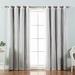 Latitude Run® Tulle Polyester Blackout Curtain Polyester in Gray | 84 H in | Wayfair E963DD6F79014A49BF601966B4CB21AC