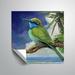 Bay Isle Home™ Kirkwood Oceanside Bee Eate Removable Wall Decal Vinyl in Blue/Green | 14 H x 14 W in | Wayfair A4900B4EC7CD4DEC98F2399820D823F1