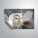 World Menagerie Buddha Flowering Removable Wall Decal Vinyl in White | 24 H x 36 W in | Wayfair 368199F7AC1B408181EB74AF610BB6D6