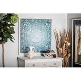Kelly Clarkson Home Wall Decor Metal in Blue/Gray/White | 34 H x 33 W x 2 D in | Wayfair 9C49EBFFB4C042168296EDFCE9E8AB63