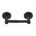 Better Home Products Park Presidio Wall Mount Toilet Paper Holder Metal in Black | 2.75 H x 9 W x 3.5 D in | Wayfair 9409BLK