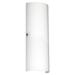 Besa Lighting Torre 1-Light Flush Mount Glass/Metal in Gray/White | 17.75 H x 7 W x 3.5 D in | Wayfair 819307-LED-SN