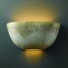 Wade Logan® Maarten 1 - Light Half Moon Ceramic in Yellow | 7.25 H x 15 W x 4 D in | Wayfair BSTU1405 44237272