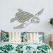 Bay Isle Home™ Sea Turtle Wall Decal Vinyl, Stainless Steel in Gray | 20 H x 35 W in | Wayfair 6CF5672BD41146A18DEAFF6091EF64DC