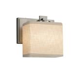 Brayden Studio® Kenyon 1-Light Armed Sconce Metal in Gray | 6.25 H x 7 W x 4 D in | Wayfair BYST5277 41503985