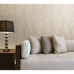 Brewster Home Fashions Geo Pilar 33' x 20.5" Solid 3D Embossed Wallpaper Non-Woven in White | 20.5 W in | Wayfair 488-31237