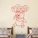 Decal House Winnie the Pooh Balloon Wall Decals Vinyl in Red | 22 H x 30 W in | Wayfair NL150-Red
