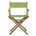 Casual Home Folding Director Chair Solid Wood in Green/Brown | 33.75 H x 21.75 W x 17 D in | Wayfair 387A3C3D84184B61AA40B7223AAB0027