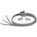 Certified Appliances 4' Universal 3-Prong Range Power Cord in Gray | 2 H x 48 W in | Wayfair 90-1060