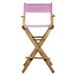 Casual Home Folding Director Chair w/ Canvas Solid Wood in Pink/Brown | 45.5 H x 23 W x 19 D in | Wayfair FD32B154F6CF4E6B877CA3946867FE27