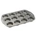 Circulon Bakeware Nonstick Muffin Pan/Cupcake Pan, 12-Cup Steel in Gray | 1.25 H x 10.5 W in | Wayfair 51137