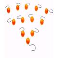 Daniels Bath Rounds Ball Shower Curtain Hooks Plastic in Orange | Wayfair HOOKS BALL ORANGE