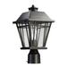 Charlton Home® Earby Outdoor 1-Light Lantern Head Metal in Black | 15 H x 8 W x 8 D in | Wayfair 8902F84AC21648A889622BD1A2E613D4