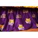 College Covers NCAA 15" Bed Skirt Sateen/Cotton | 39 W in | Wayfair LSUDRTW