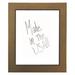 Darby Home Co Wall Mounted Dry Erase Board Manufactured Wood in Brown/White/Yellow | 41 H x 41 W in | Wayfair DBYH4161 34936498