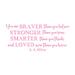 Decal House Winnie The Pooh Quote Mural Wall Decal Vinyl in Pink | 16 H x 38 W in | Wayfair f56soft pink