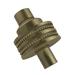 Allied Brass 1 3/4" Novelty Knob Metal in Yellow | 1.75 H x 1.5 W x 1.25 D in | Wayfair 103D-ABR